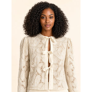 Ivory Veronica Jacket