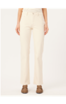 Maternity Ecru Joni Straight 32" Jeans