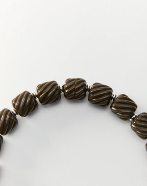 Brown Lira Necklace