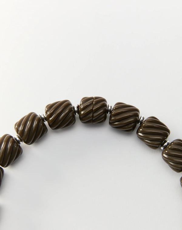 Brown Lira Necklace