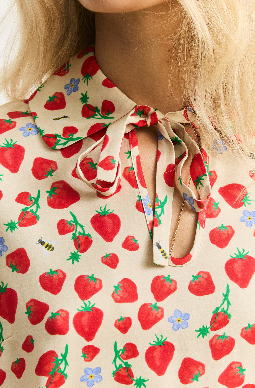 Strawberry Laura Blouse