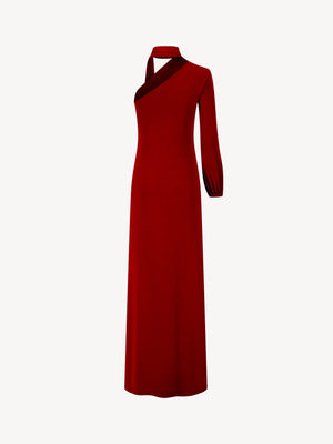 Scarf Maxi Dress