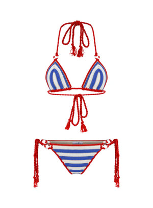 Loulou Hand-Crocheted Bikini Set