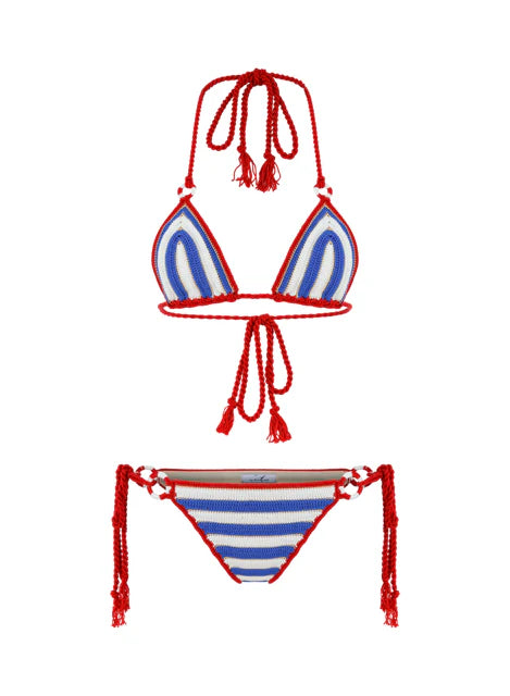 Loulou Hand-Crocheted Bikini Set