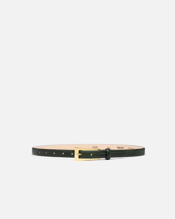 Emerald Lizard Mini No. 10 Belt