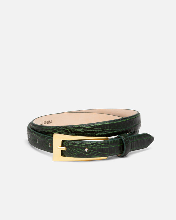 Emerald Lizard Mini No. 10 Belt
