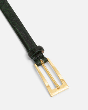 Emerald Lizard Mini No. 10 Belt