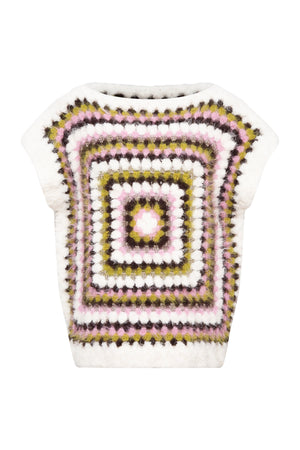 Bubble Gum Mia Alpaca Wool Hand Knit Sweater