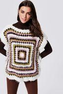 Bubble Gum Mia Alpaca Wool Hand Knit Sweater
