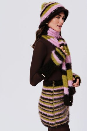 Bubble Gum Mia Merino Wool Hat