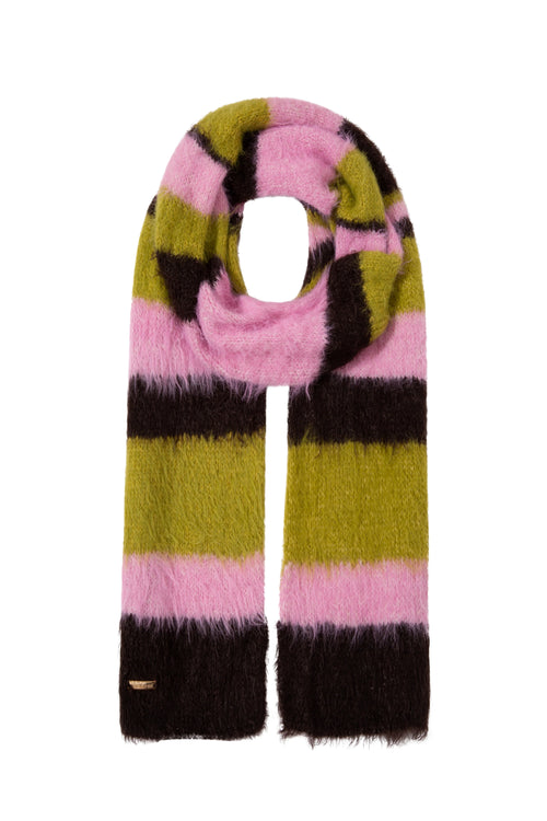 Bubble Gum Mia Merino Wool Scarf