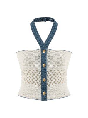 Muse Hand-Crocheted Top