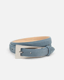 Dusty Blue Suede No. 10 Belt