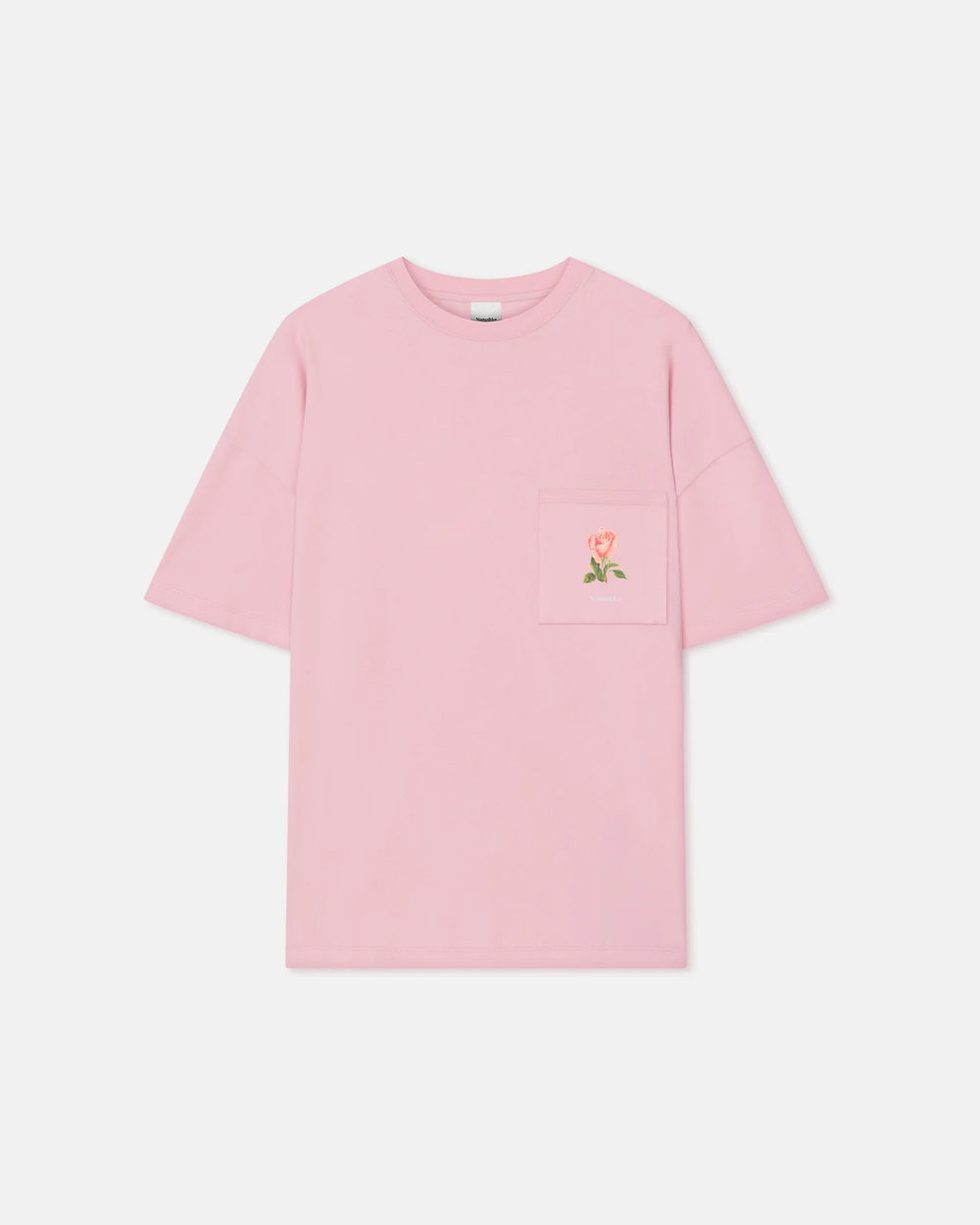 Pink Wren Printed Cotton Jersey T-Shirt