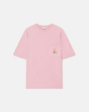 Pink Wren Printed Cotton Jersey T-Shirt