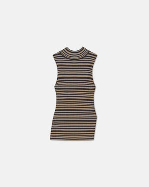 Liezel Fine Merino Rib Sleeveless Top