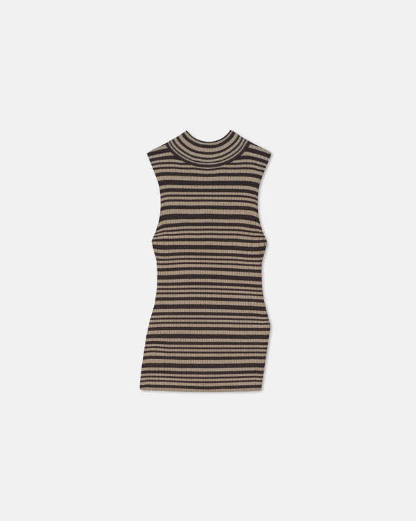 Liezel Fine Merino Rib Sleeveless Top
