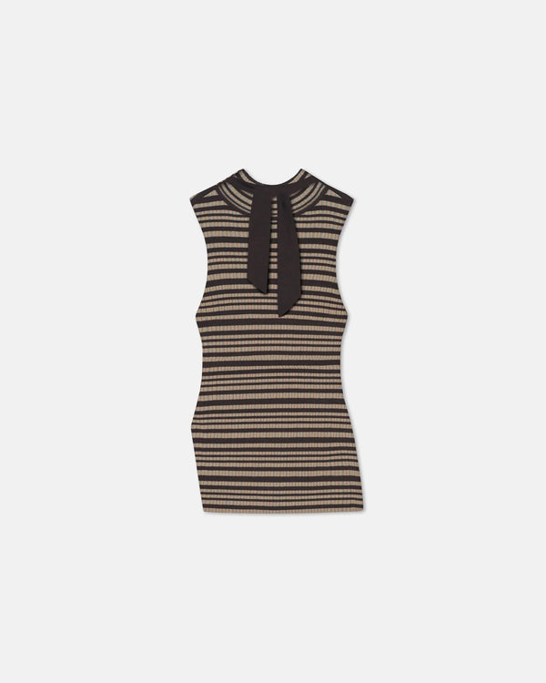 Liezel Fine Merino Rib Sleeveless Top