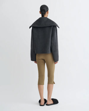 Saoirse Paper Jersey Capri Pants