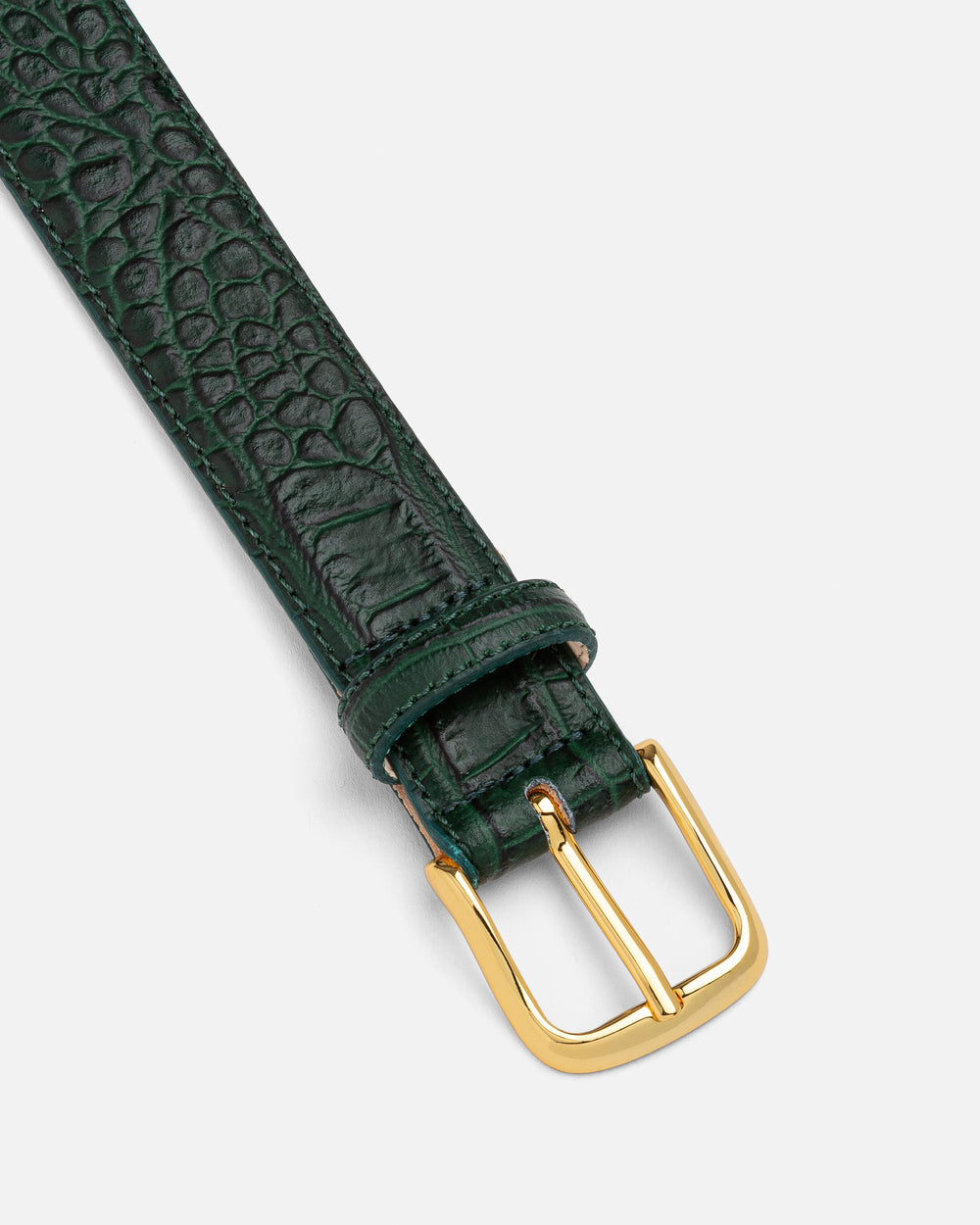 Emerald Crocodile No.4 Belt