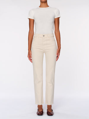 Ecru Patti Straight 27" Jeans