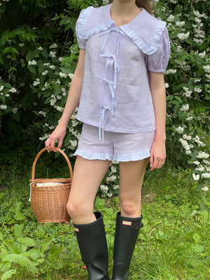 Puff Linen Lounge Shirt