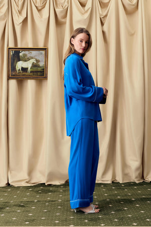 Dusk Blue Pastelle Oversized Pants