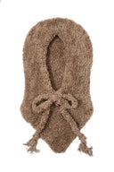 Warm Latte Rina Alpaca Wool Balaclava Helmet Hat