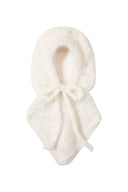 Coconut Cream Rina Alpaca Wool Balaclava Helmet Hat