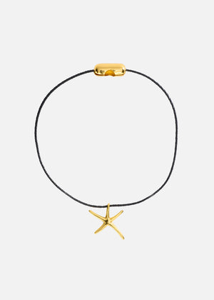 Riviera Starfish Necklace Gold