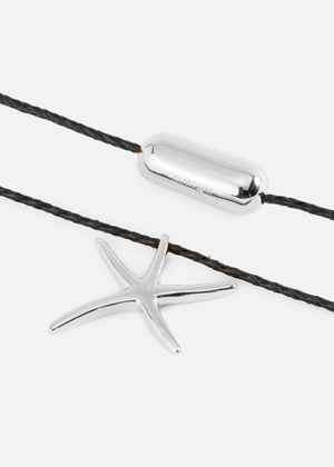 Riviera Starfish Necklace Silver