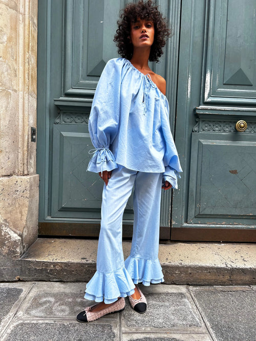 Blue Cha-Cha Lounge Pants
