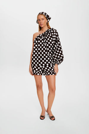 Polka Dot Gaia Soft Viscose Top