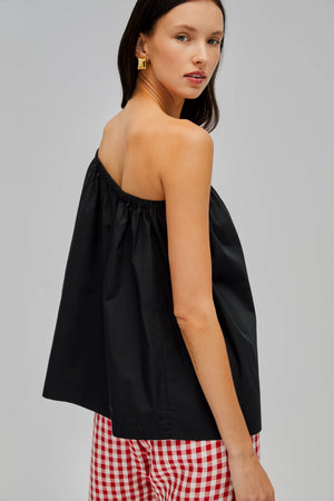 Black Gaia Cotton Top