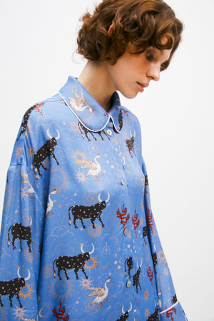 Mystic Pastelle Oversized Shirt