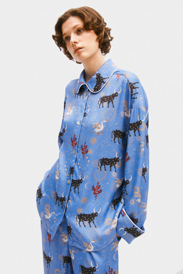Mystic Pastelle Oversized Shirt