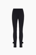 Lola Leggings with Black Bow Detail