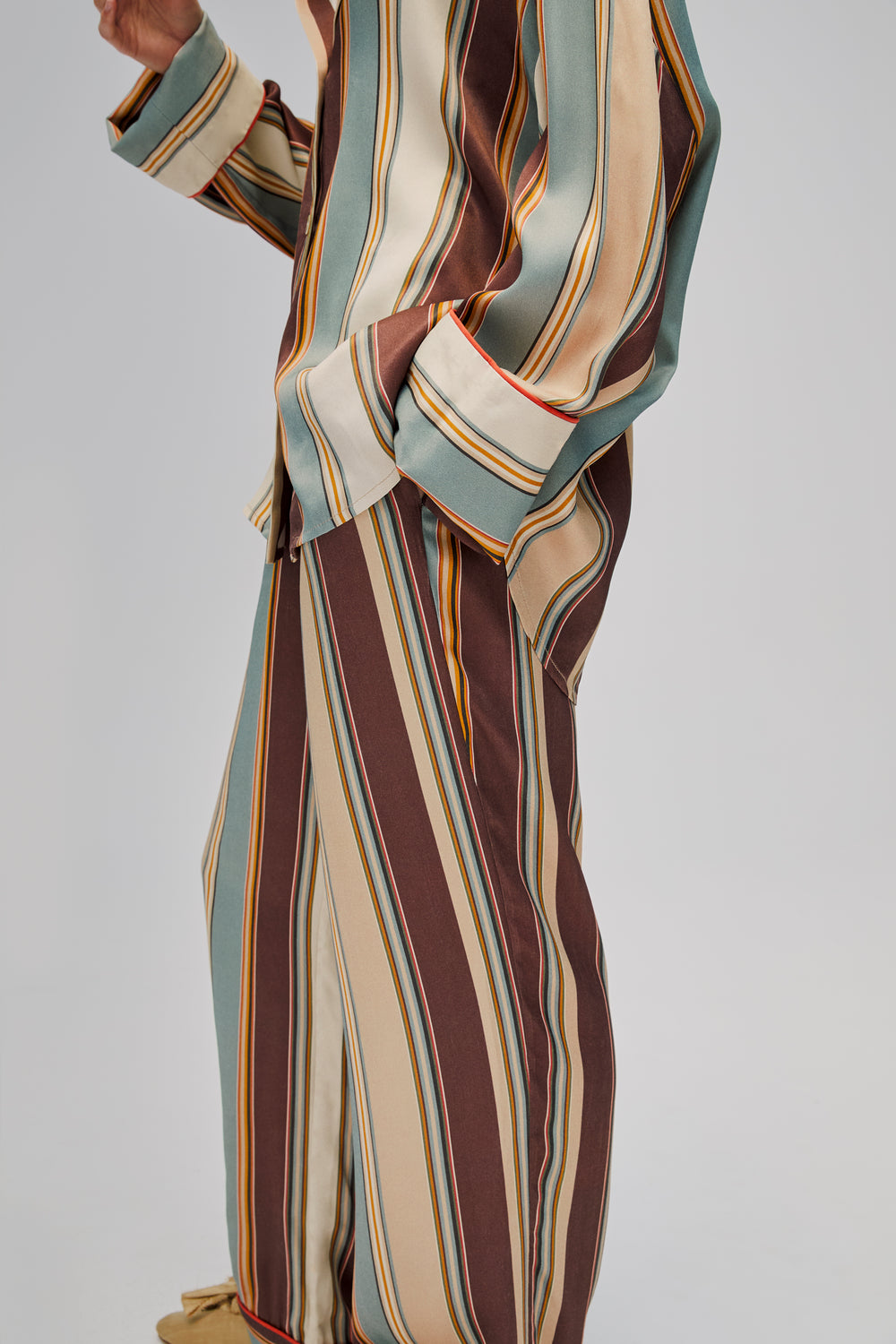 Stripes Pastelle Oversized Pants