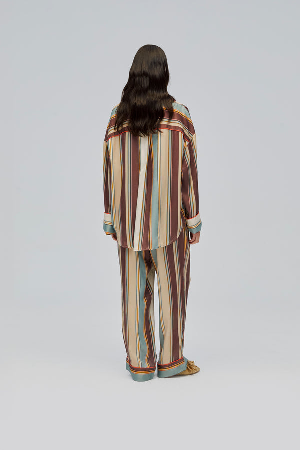 Stripes Pastelle Oversized Pants