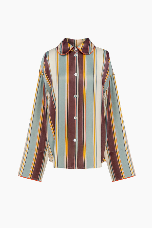 Stripes Pastelle Oversized Shirt