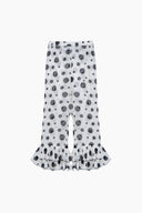 Samba Ruffled Chiffon Polka Dot Pants
