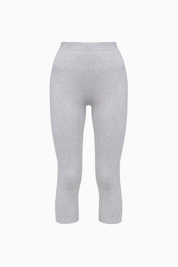 Capri Stretch-cotton Jersey Legging