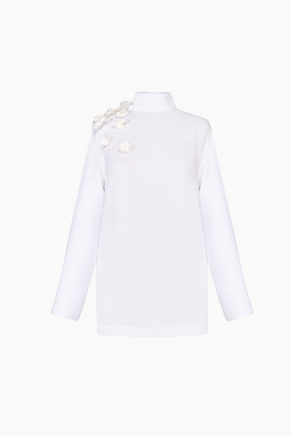 The Bloom Black Tie Pajama Set