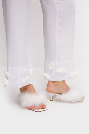 The Bloom Black Tie Pajama Set