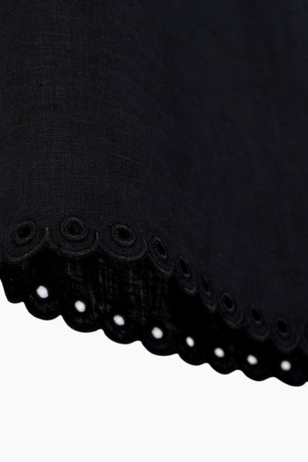 Sofia Linen Embroidered Shirt