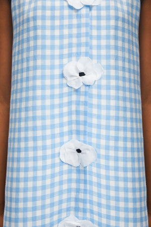 The Bloom Maxi Linen Vest Dress