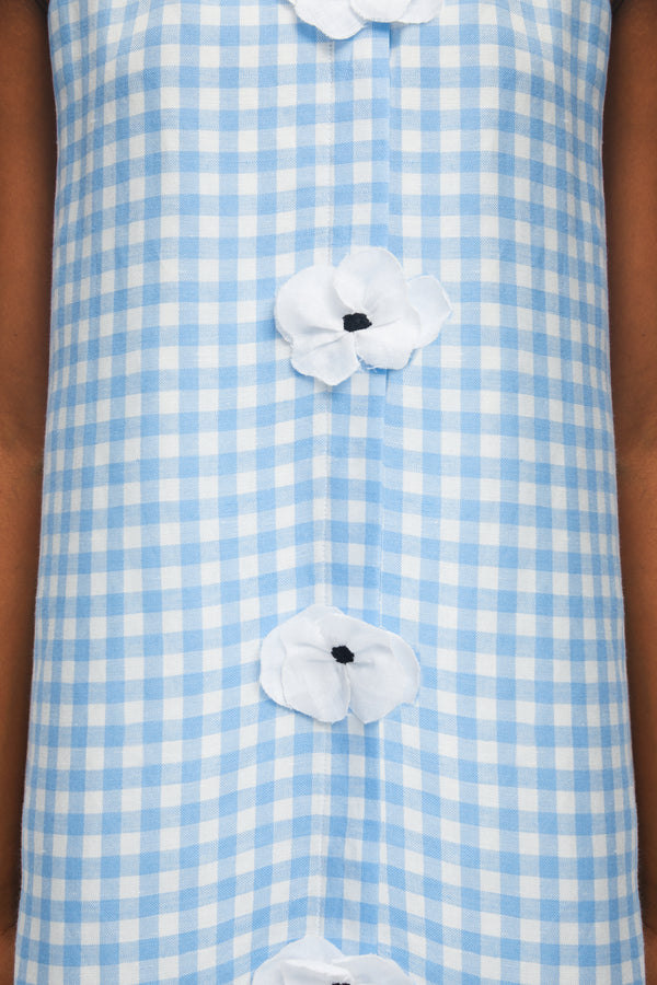 The Bloom Maxi Linen Vest Dress