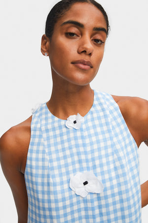 The Bloom Maxi Linen Vest Dress