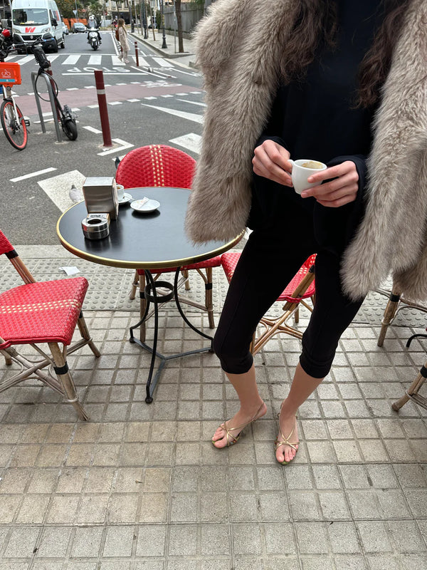 Capri Stretch-cotton Jersey Legging