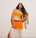 Bonbon Fringe Maxi Dress